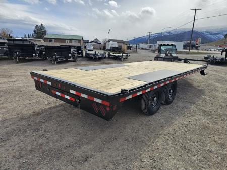 New 2026 Iron Bull 20' 14k Deckover Equipment Trailer