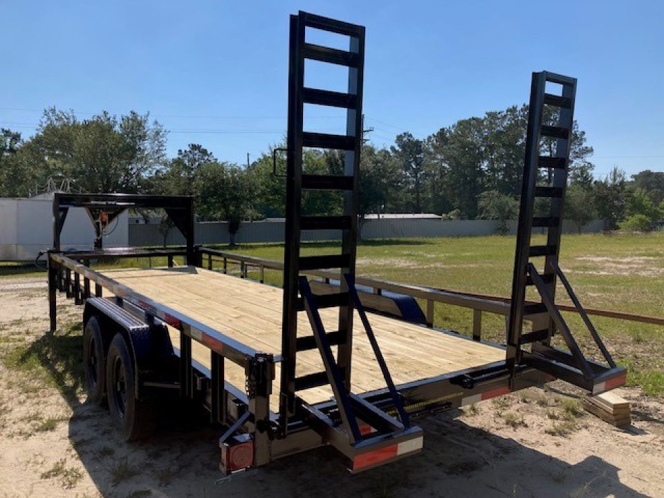 New 2026 Texas Pride Trailers 6.10x22 EQ72214KGN Equipment Trailer
