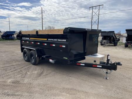 New 2026 Southland 7x14 14k High Side Dump Trailer