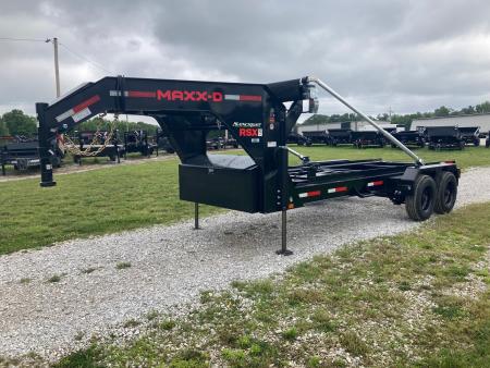 New 2027 MAXX-D 83X16 TANDEM 21K GN ROLL OFF W/ HYDROJACKS, ELEC TARP, 22K WINCH & WIRELESS REMOTE Roll Off