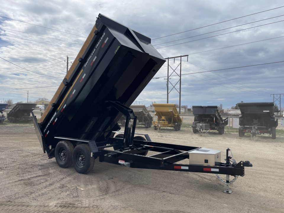 New 2026 Southland 7x14 14k High Side Dump Trailer