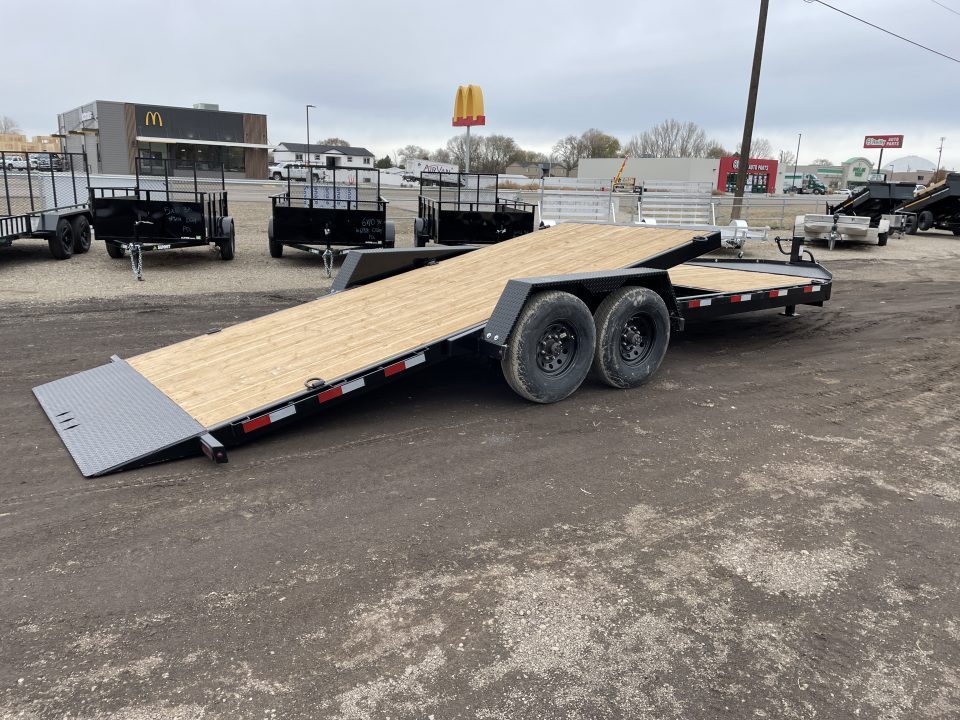 New 2026 Southland 7x22 16/6 16k Split Deck Tilt Equipment Trailer