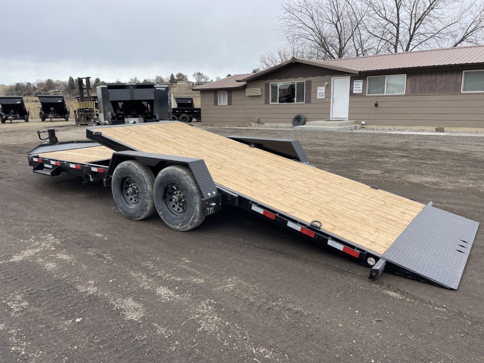 New 2026 Southland 7x22 16/6 16k Split Deck Tilt Equipment Trailer
