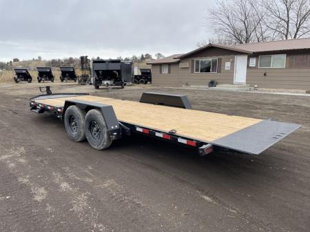 New 2026 Southland 7x22 16/6 16k Split Deck Tilt Equipment Trailer
