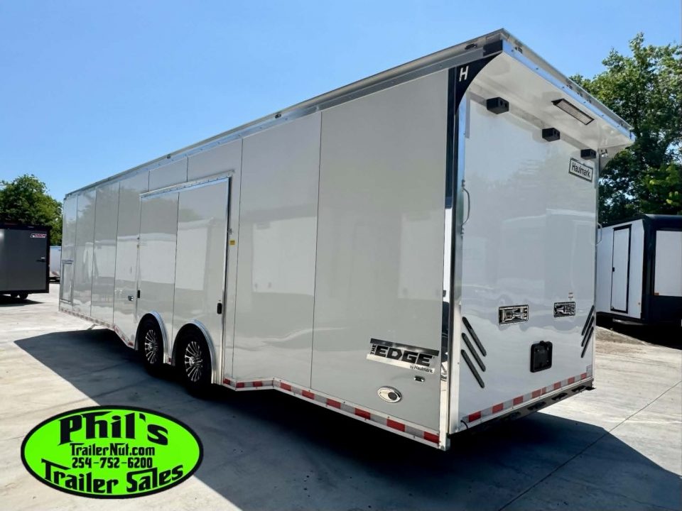 New 2026 Haulmark EDGE PRO 8.5X32 RACE TRAILER ESCAPE DOOR & TANDEM 7000 LB AXLES Car / Racing Trailer