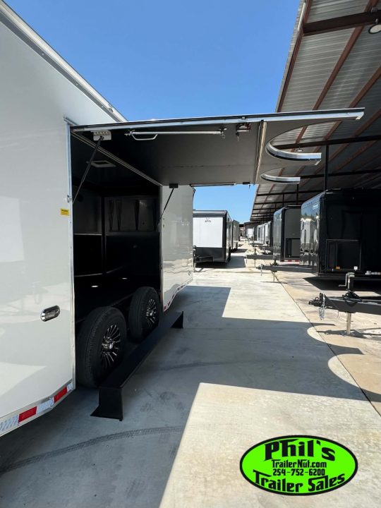 New 2026 Haulmark EDGE PRO 8.5X32 RACE TRAILER ESCAPE DOOR & TANDEM 7000 LB AXLES Car / Racing Trailer