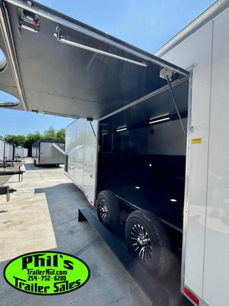 New 2026 Haulmark EDGE PRO 8.5X32 RACE TRAILER ESCAPE DOOR & TANDEM 7000 LB AXLES Car / Racing Trailer