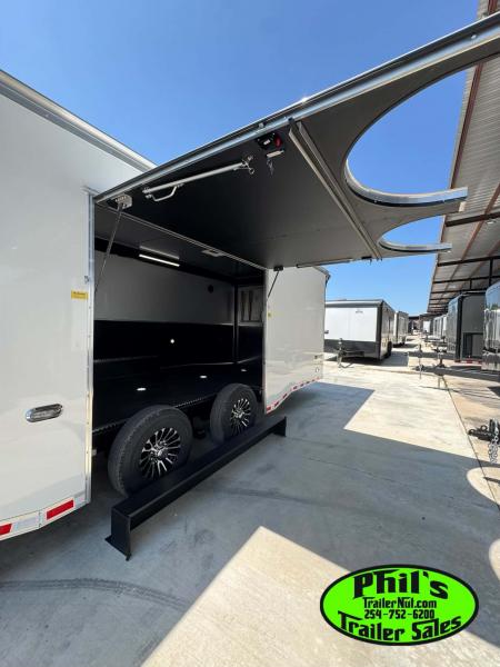 New 2026 Haulmark EDGE PRO 8.5X32 RACE TRAILER ESCAPE DOOR & TANDEM 7000 LB AXLES Car / Racing Trailer