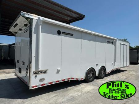 New 2026 Haulmark EDGE PRO 8.5X32 RACE TRAILER ESCAPE DOOR & TANDEM 7000 LB AXLES Car / Racing Trailer