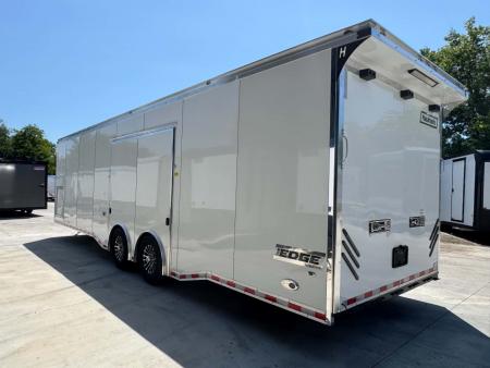 New 2026 Haulmark EDGE PRO 8.5X32 RACE TRAILER ESCAPE DOOR & TANDEM 7000 LB AXLES Car / Racing Trailer