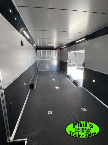 New 2026 Haulmark EDGE PRO 8.5X32 RACE TRAILER ESCAPE DOOR & TANDEM 7000 LB AXLES Car / Racing Trailer