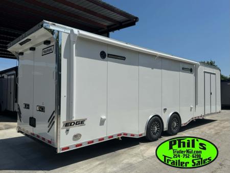 New 2026 Haulmark EDGE PRO 8.5X32 RACE TRAILER ESCAPE DOOR & TANDEM 7000 LB AXLES Car / Racing Trailer