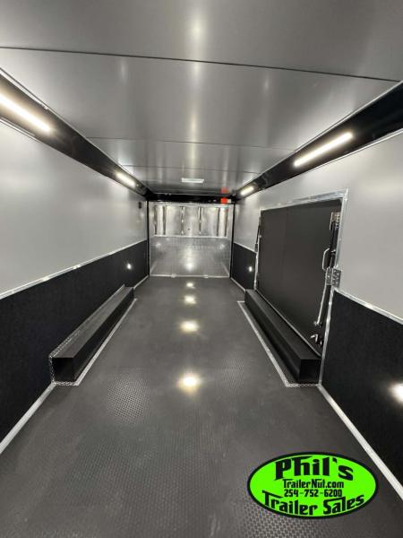 New 2026 Haulmark EDGE PRO 8.5X32 RACE TRAILER ESCAPE DOOR & TANDEM 7000 LB AXLES Car / Racing Trailer