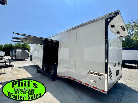 New 2026 Haulmark EDGE PRO 8.5X32 RACE TRAILER ESCAPE DOOR & TANDEM 7000 LB AXLES Car / Racing Trailer