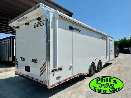 New 2026 Haulmark EDGE PRO 8.5X32 RACE TRAILER ESCAPE DOOR & TANDEM 7000 LB AXLES Car / Racing Trailer