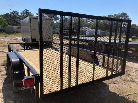 New 2026 Caliber Trailer Mfg 6.06x14 TA Utility Trailer