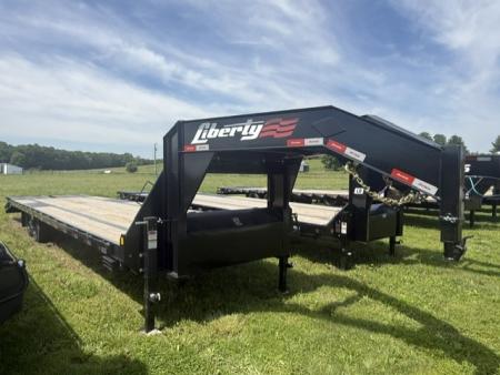 New 2026 Liberty 16K GOOSENECK 102X35 Deckover Trailer