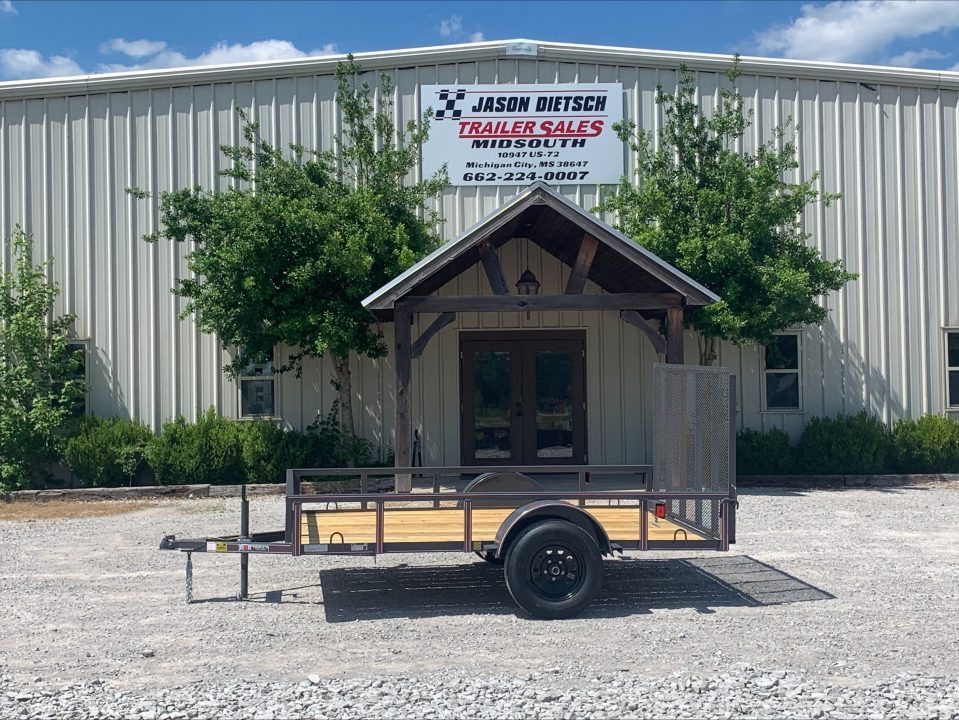 New 2026 Triple R 82X10 TUBE TOP UTILITY W/4' GATE