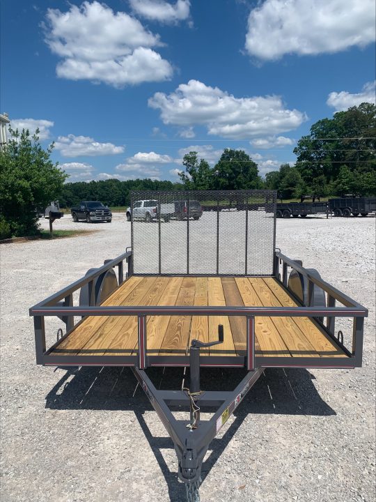 New 2026 Triple R 82X10 TUBE TOP UTILITY W/4' GATE
