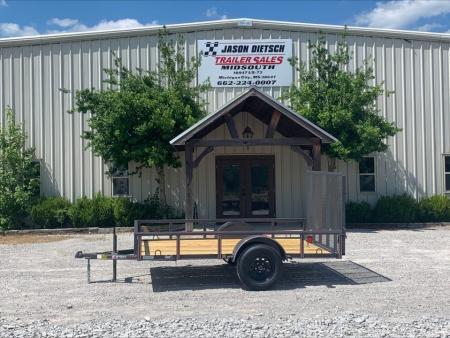 New 2026 Triple R 82X10 TUBE TOP UTILITY W/4' GATE
