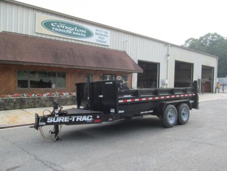 New Sure-Trac 7 X 14 17.6K Pro Series Dump Trailer