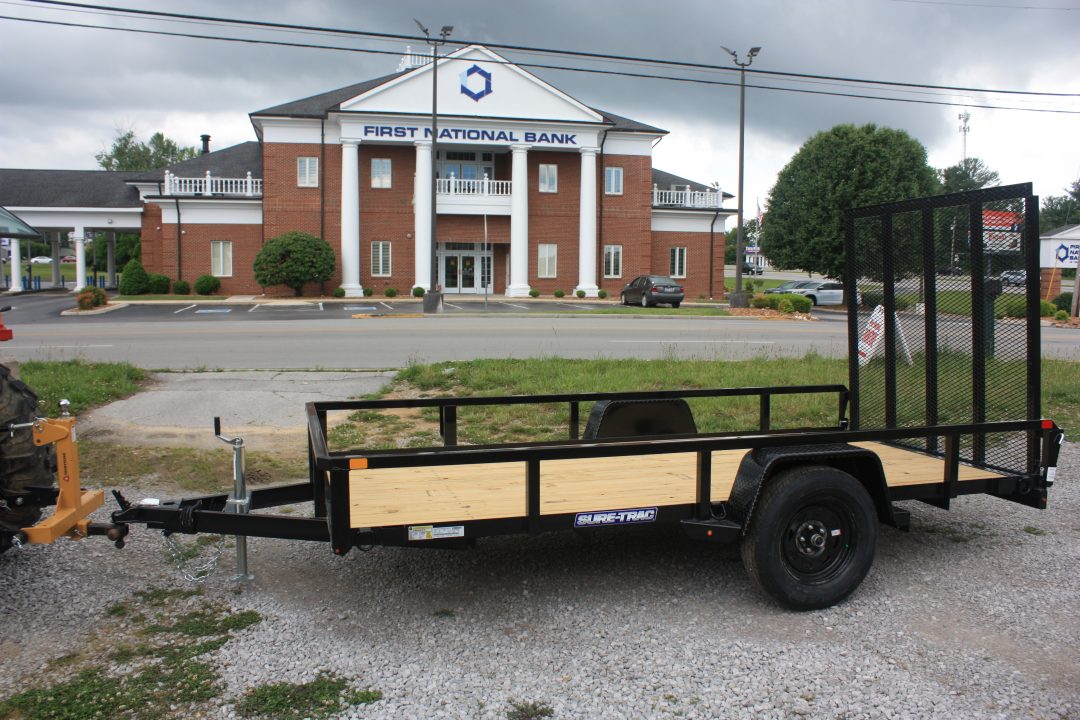 New 2026 Sure-Trac HD LAY FLAT GATE Utility Trailer