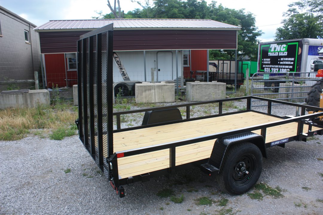 New 2026 Sure-Trac HD LAY FLAT GATE Utility Trailer