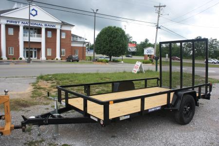 New 2026 Sure-Trac HD LAY FLAT GATE Utility Trailer
