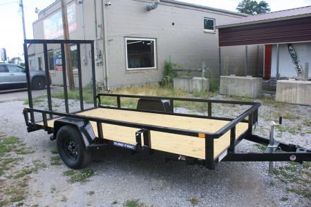 New 2026 Sure-Trac HD LAY FLAT GATE Utility Trailer