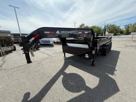 New 2026 Iron Bull 783X16 21K Goose Dump Trailer