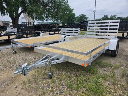New 2026 Bear Track 80 x14' ALUMINUM Utility Trailer