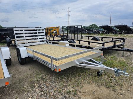 New 2026 Bear Track 80 x14' ALUMINUM Utility Trailer