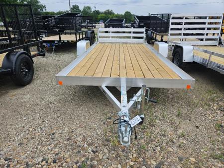 New 2026 Bear Track 80 x14' ALUMINUM Utility Trailer