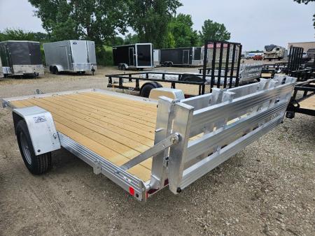 New 2026 Bear Track 80 x14' ALUMINUM Utility Trailer