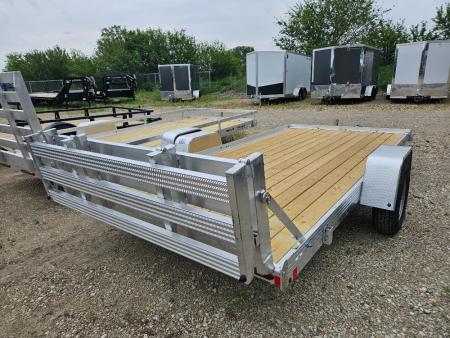 New 2026 Bear Track 80 x14' ALUMINUM Utility Trailer