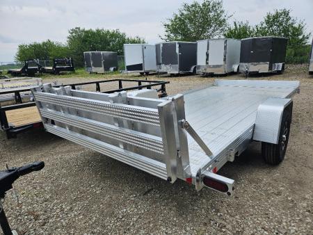New 2026 Bear Track 80 x15' ALUMINUM Utility Trailer
