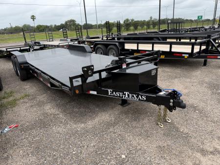 New 2027 East Texas Trailers 83x22ft Car Hauler 14k w/ Winch