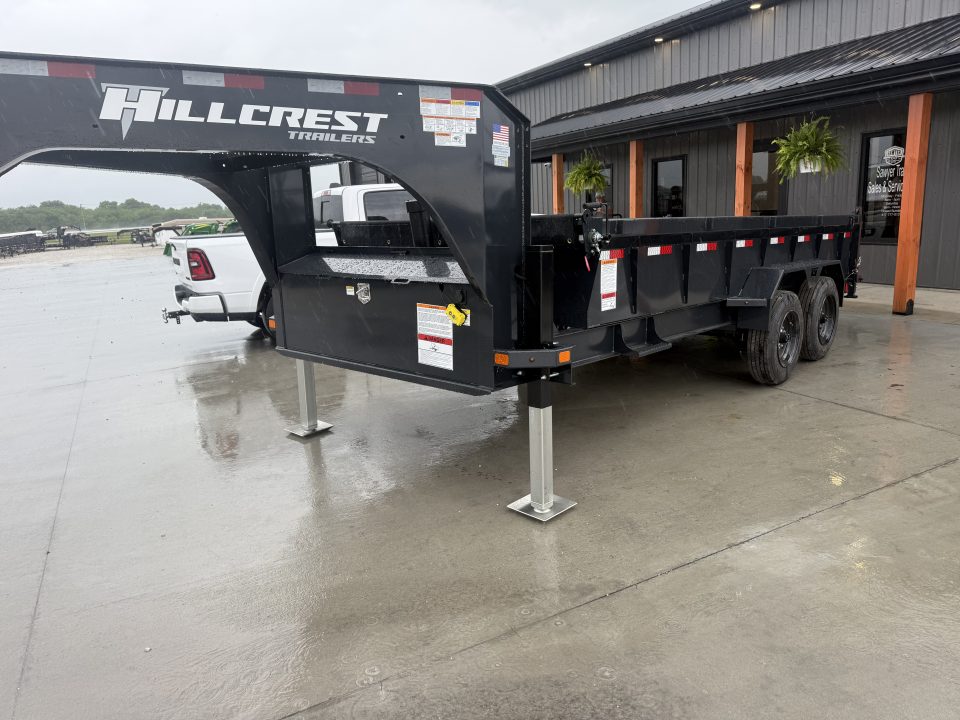 New 2026 Hillcrest Trailers 176716GD Dump Trailer