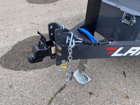 New 2026 Lamar Trailers 5 X 10 FT DUMP TRAILER TARP KIT AND PULL OUT RAMPS 7K GVWR