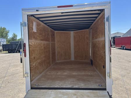 New 2026 Homesteader Trailer 7 X 12 FT TANDEM AXLE  INTREPID CARGO TRAILER WITH RAMP DOOR 6 FT 6IN INTERIOR HEIGHT