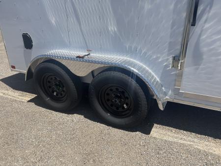 New 2026 Homesteader Trailer 7 X 12 FT TANDEM AXLE  INTREPID CARGO TRAILER WITH RAMP DOOR 6 FT 6IN INTERIOR HEIGHT