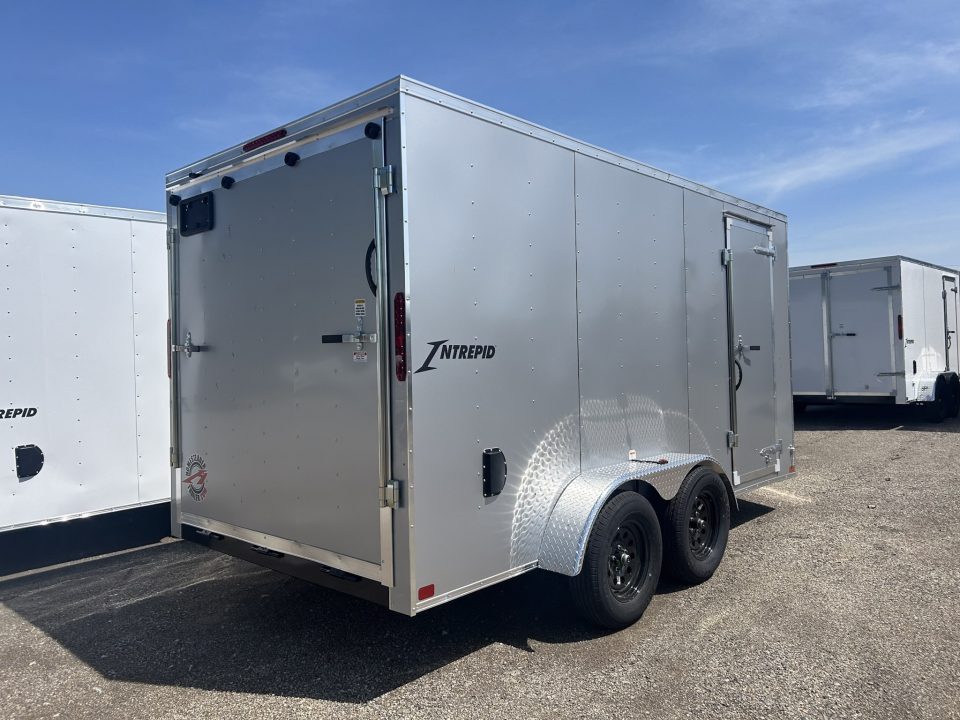 New 2027 Homesteader Trailer INTREPID 7 X 14 FT CARGO TRAILER RAMP DOOR 6.5 FT INTERIOR