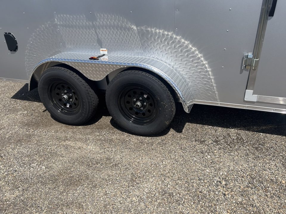New 2027 Homesteader Trailer INTREPID 7 X 14 FT CARGO TRAILER RAMP DOOR 6.5 FT INTERIOR