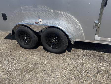 New 2027 Homesteader Trailer INTREPID 7 X 14 FT CARGO TRAILER RAMP DOOR 6.5 FT INTERIOR