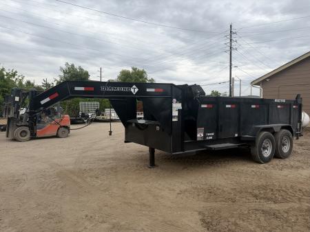 Used 2026 Diamond T 7-14-4H Gooseneck Dump 8K AXLES Dump Trailer