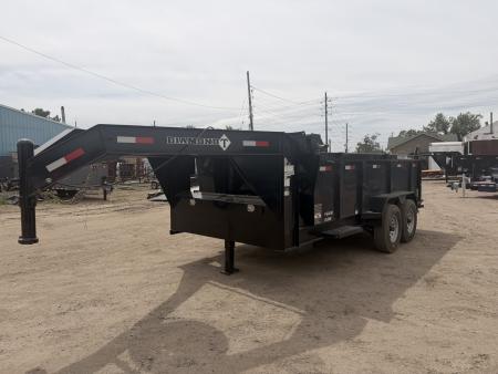 Used 2026 Diamond T 7-14-4H Gooseneck Dump 8K AXLES Dump Trailer
