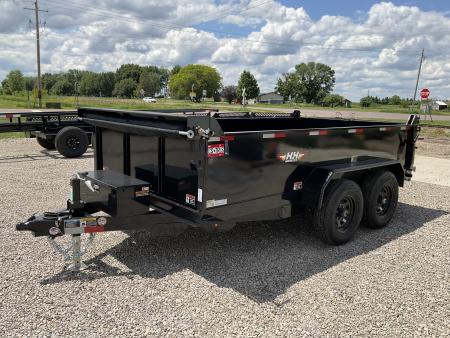 New 2026 H&H Trailers H-UD7612-100 Dump Trailer