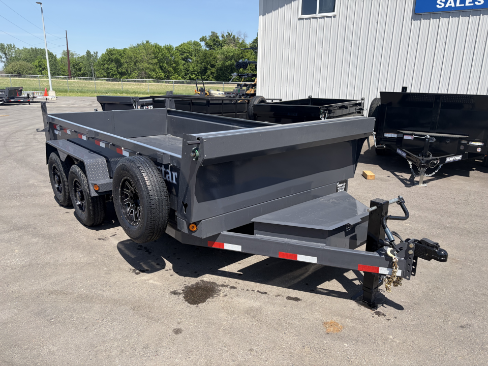 New DCB 83X14 14K DUMP TRAILER - GRAY