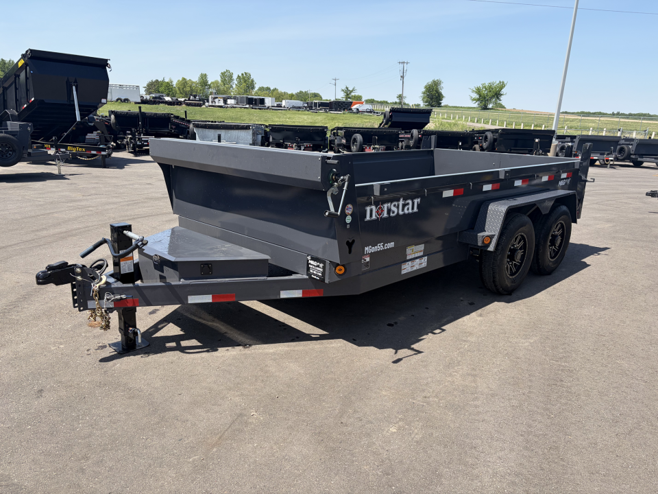 New DCB 83X14 14K DUMP TRAILER - GRAY