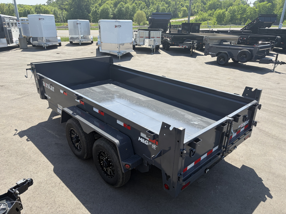 New DCB 83X14 14K DUMP TRAILER - GRAY